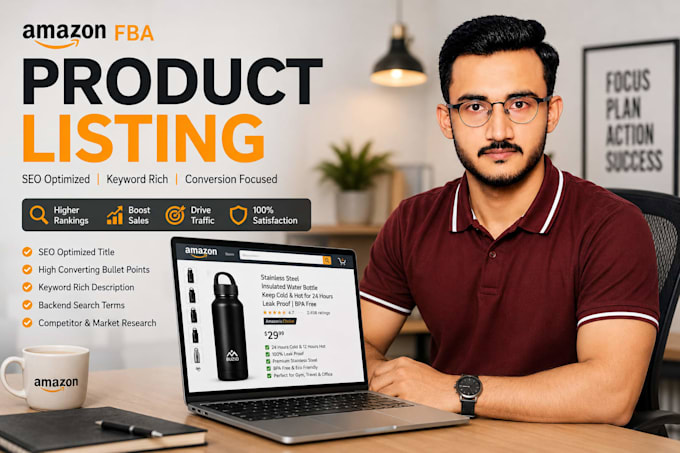 create amazon product listing with variation or fix amazon listing