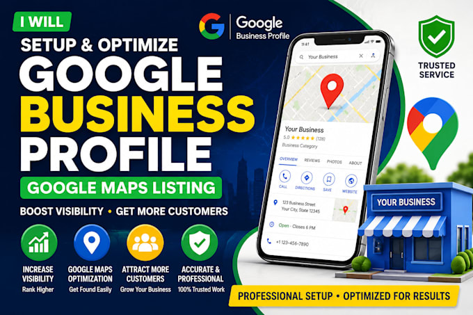 set up and optimize your google business profile