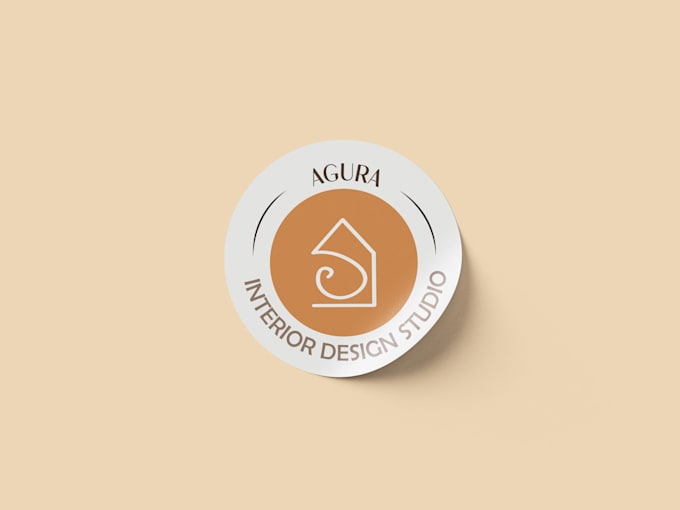 design a modern interior design logo and brand identity