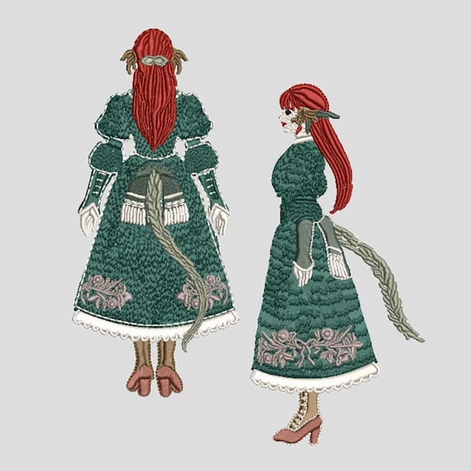 digitize hat and patch embroidery design, wilcom dst file