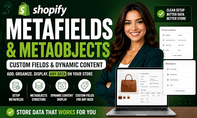 do shopify metafields metaobjects dynamic product content custom fields