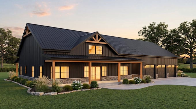 design barndominium and pole barn plans