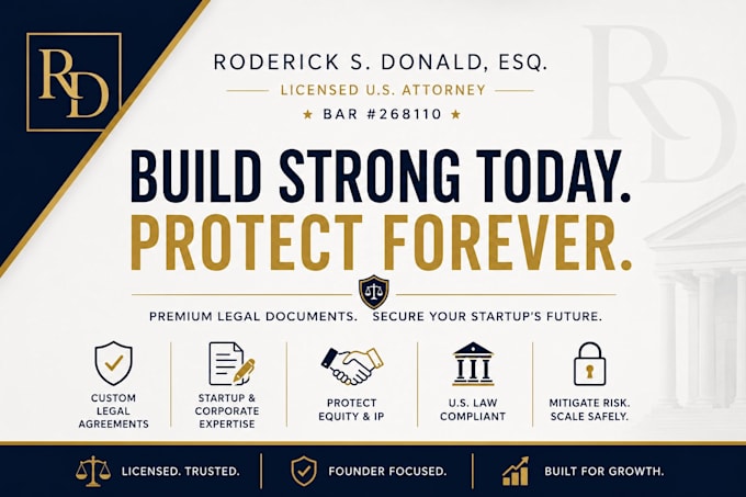 draft a complete US startup legal agreement package