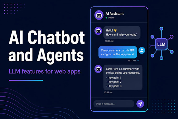 add an ai chatbot or llm feature to your app
