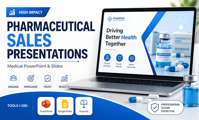 design pharmaceutical sales presentation, medical powerpoint, slides
