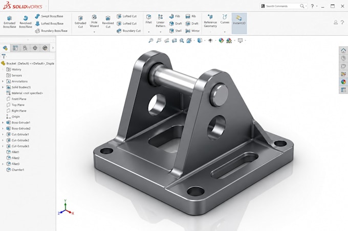 do product design, manufacturing ready 3d cad modeling and step files