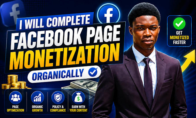 complete facebook page monetization organically