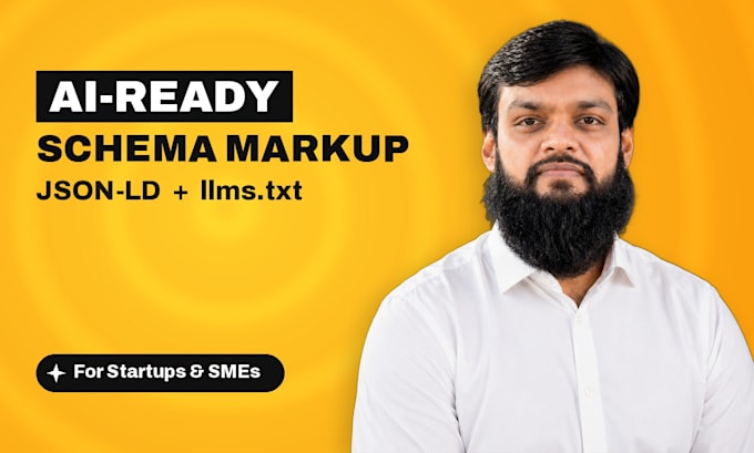 add ai ready json ld schema markup and llms txt to your website