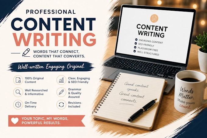 write engaging and SEO friendly content for your business