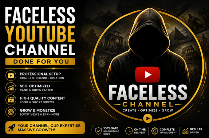 create faceless youtube channel and faceless video