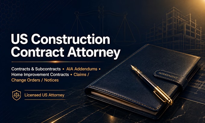 draft a home improvement contract for your US construction business