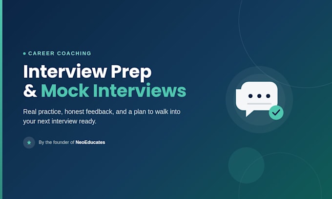 coach you for job interviews with mock interview practice and feedback