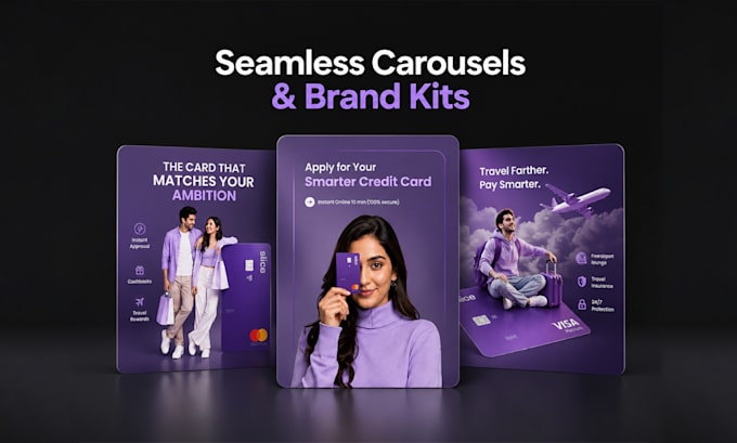 design high converting instagram carousels and ad creatives