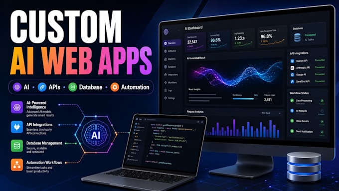 build a custom ai web app