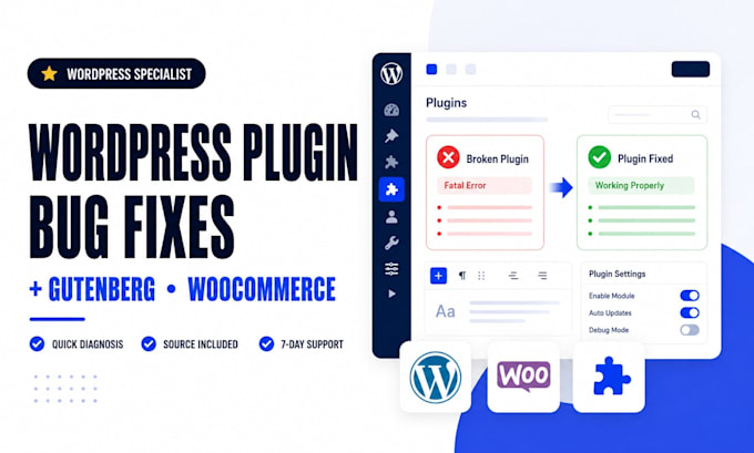 fix your wordpress plugin or gutenberg block