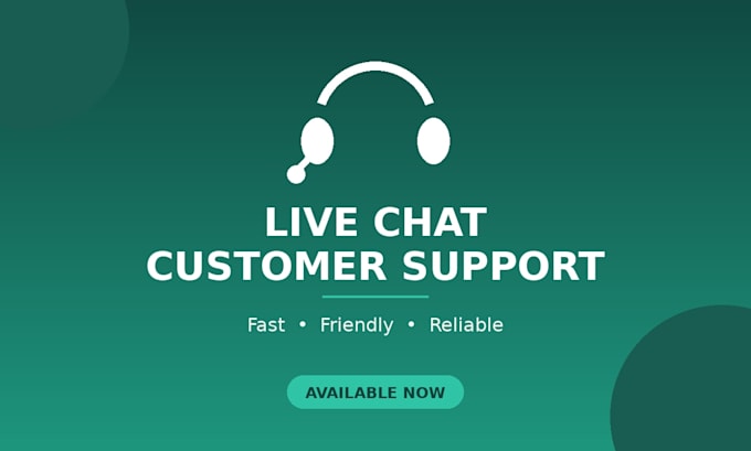provide professional live chat customer support