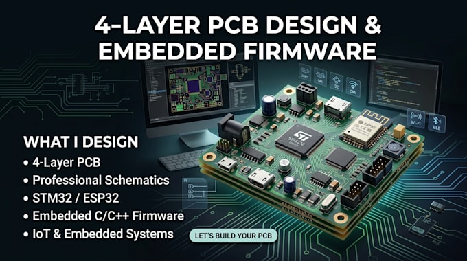 design flexible wearable pcb and embedded firmware