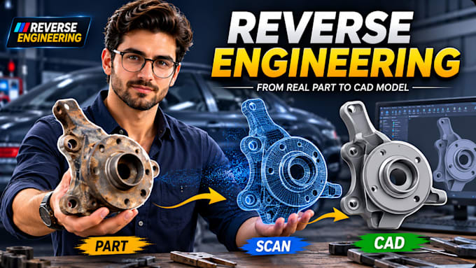 reverse engineer 3d scans into solidworks cad models