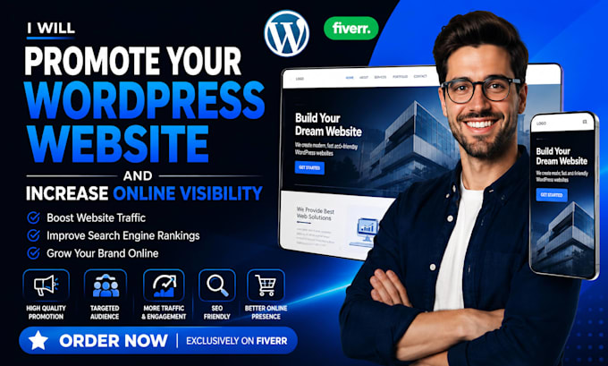 promote your wordpress website and increase online visibility