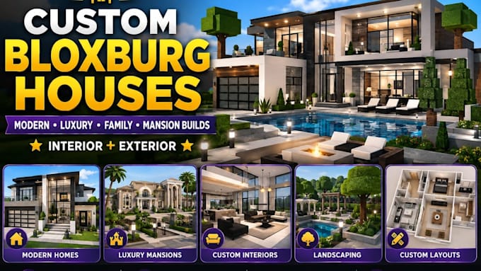 build your custom bloxburg house