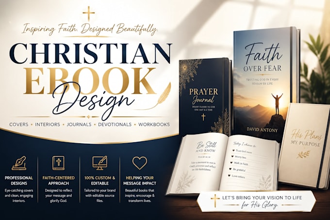 design kdp christian book