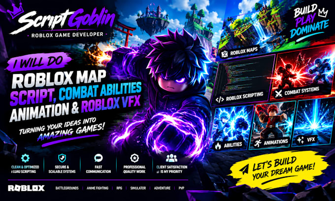 roblox map, roblox script, combat abilities, animation roblox vfx