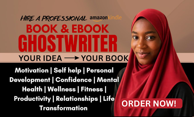 ghostwrite a self help and personal development book