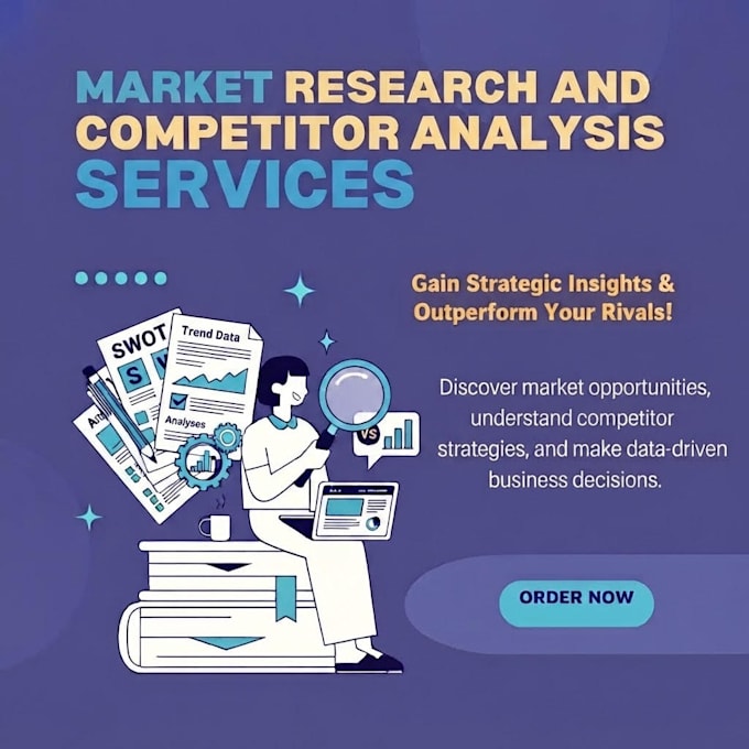 do market research and competitor analysis for startups