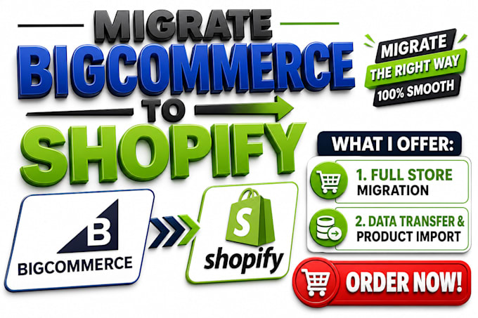 migrate bigcommerce to shopify transfer bigcommerce website to shopify store