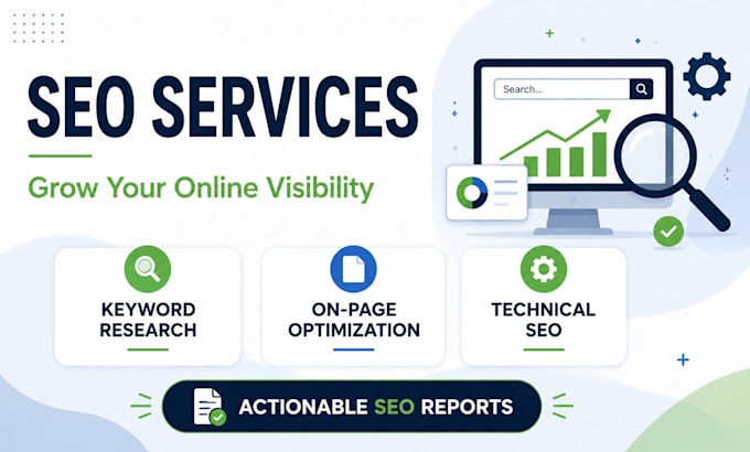 professional SEO keyword research and on page optimization