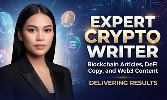 write engaging crypto articles, web3 copy and blockchain content