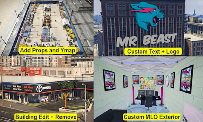 custom fivem mlo interior design and 3d texturing