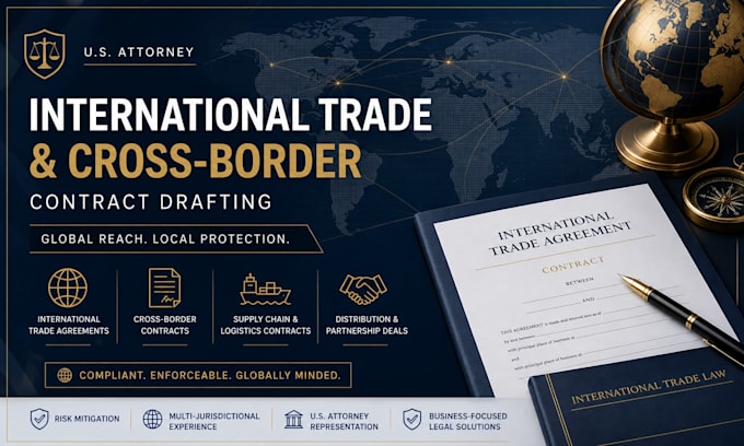 draft comprehensive international trade agreements as a US