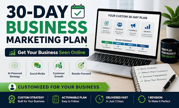 create your 30 day ai marketing growth plan