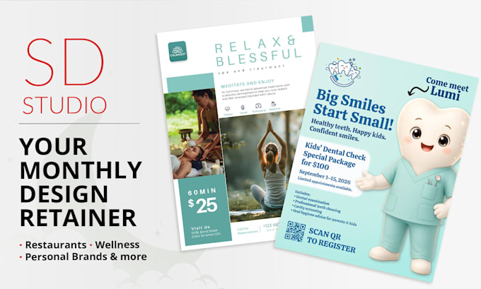 be your monthly design retainer for sme businesses
