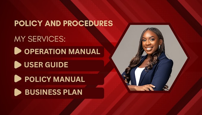 write professional sops, policies, and operations manuals