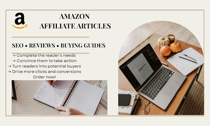write SEO amazon affiliate articles and buying guides