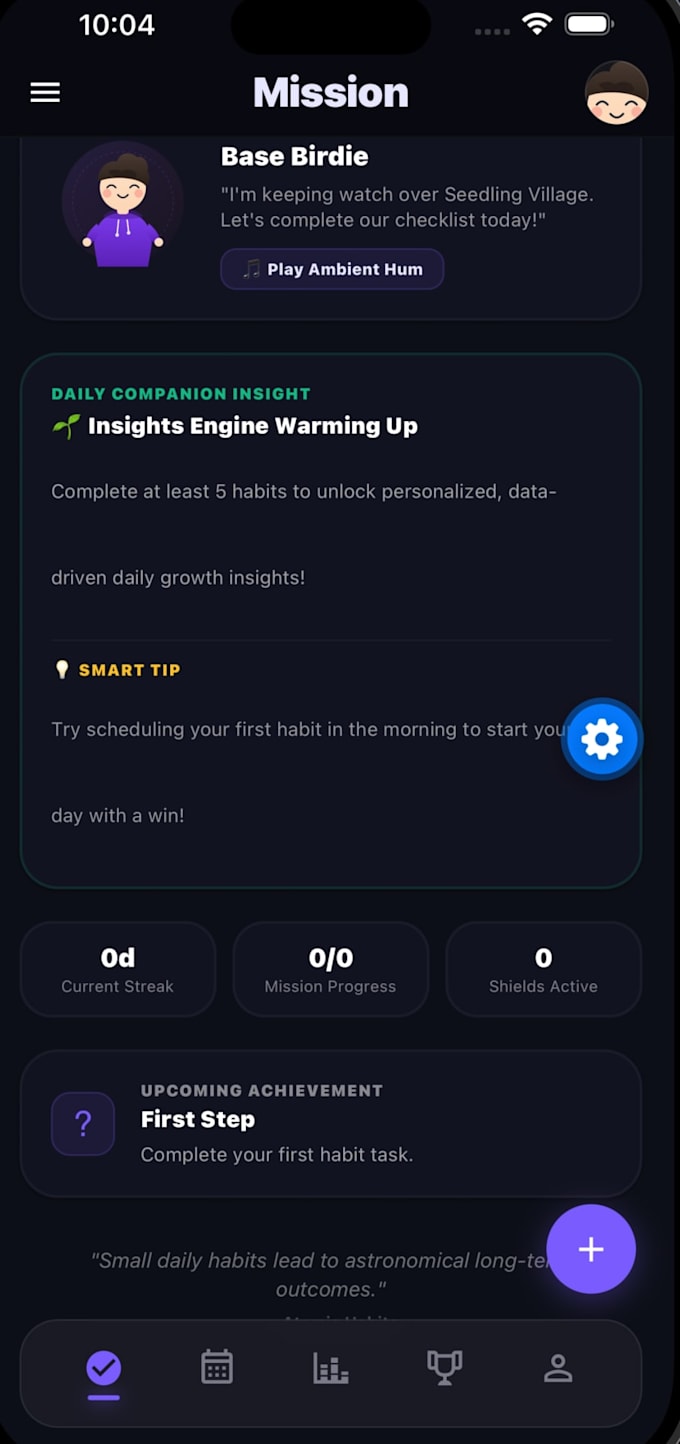 develop a modern react native mobile app for ios and android