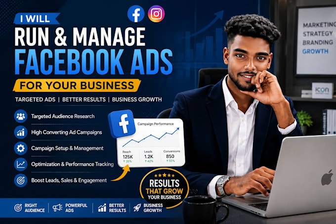 run and manage facebook ads for your business