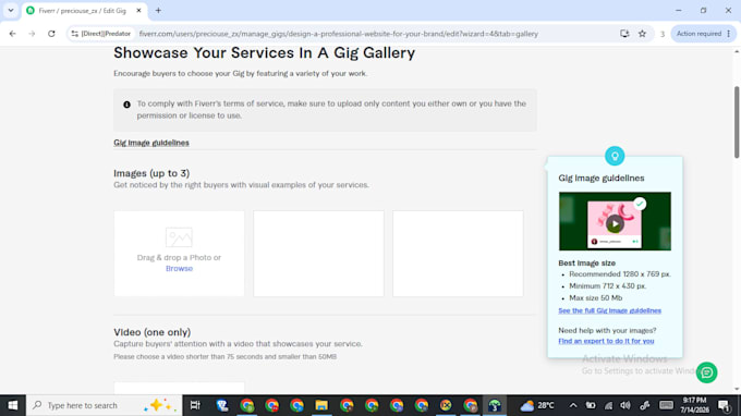 design website that is suitable for your business