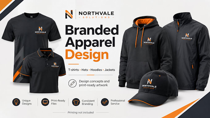 design professional branded apparel and corporate clothing