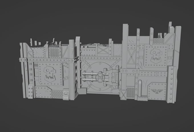 3d design warhammer or dnd terrain for your game