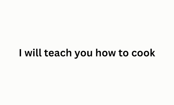 teach how to cook bread and beans