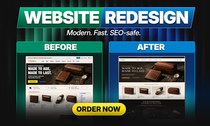 redesign your wordpress website professionally