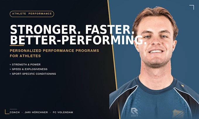 create a personalized strength and conditioning program for athletes