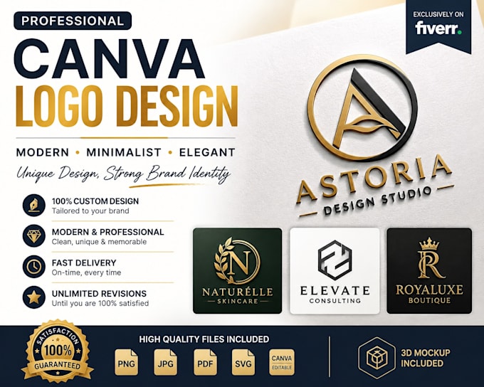 design professional canva graphics design
