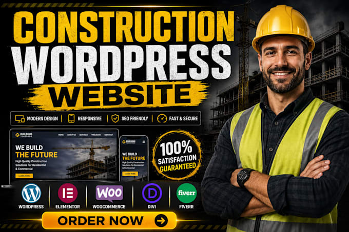 build expert contractor, hvac, plumbing and roofing wordpress website