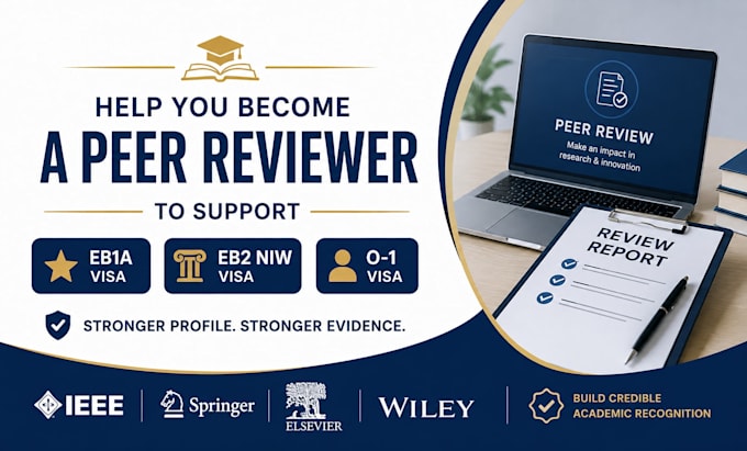 provide peer reviewer invites from ieee, springer elsevier with certificate