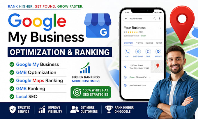 optimize gmb for google maps ranking and local SEO