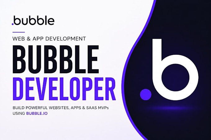 build bubble marketplace website mvp saas no code web app bubble io developer